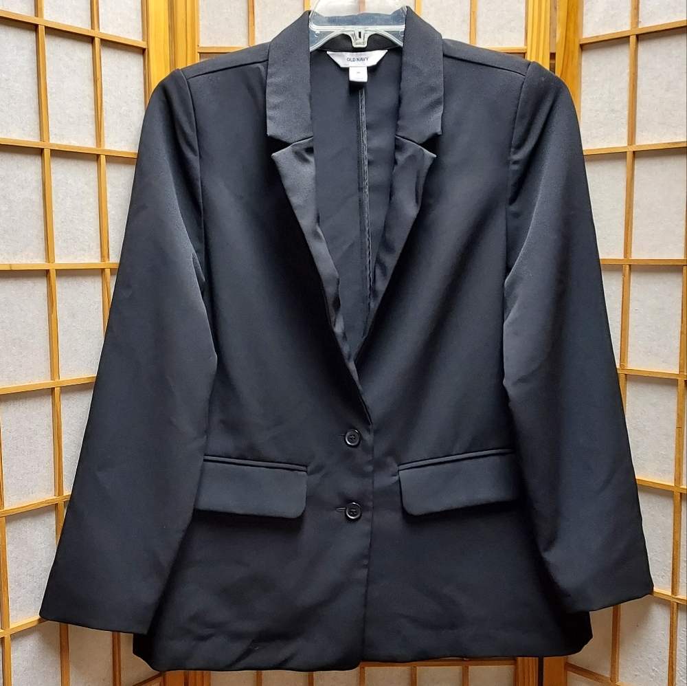 🖤 Old Navy black stretchy Men's M Women's Blazer